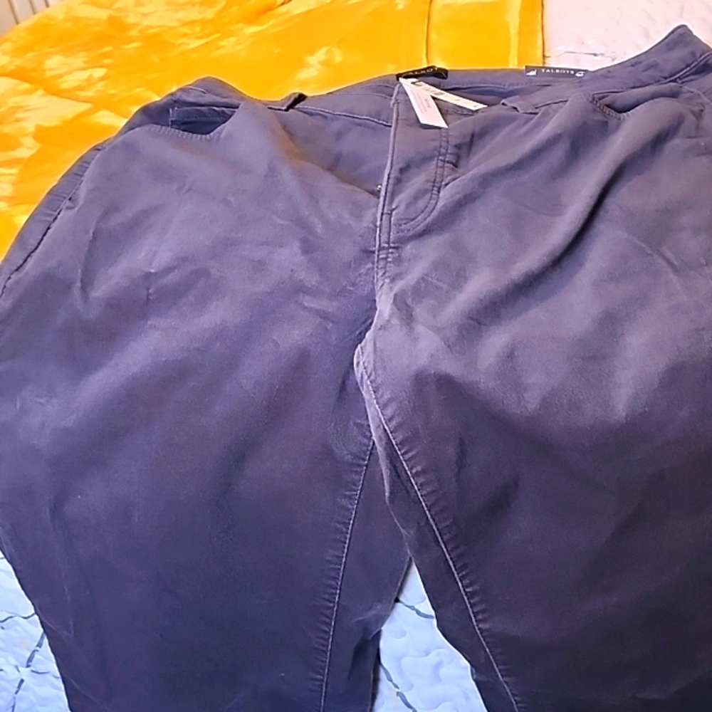 Talbots corduroy pants Grey